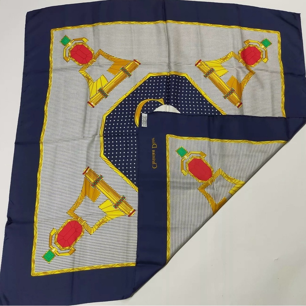 Christian Dior Silk Scarf - Picture 2 of 4